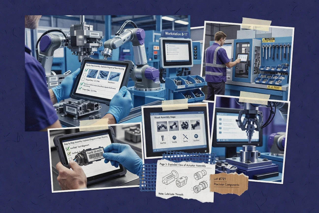 Manufacturing Engineering Software Best Manufacturing Work Instruction Software 2026