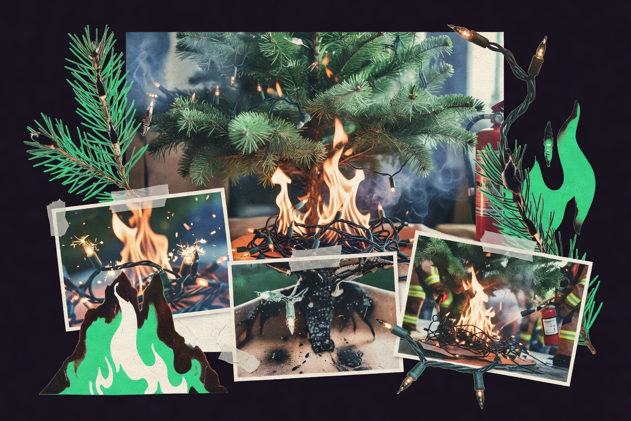 Scoping Tree Image 90+ Christmas Tree Fire Statistics | Verified 2026