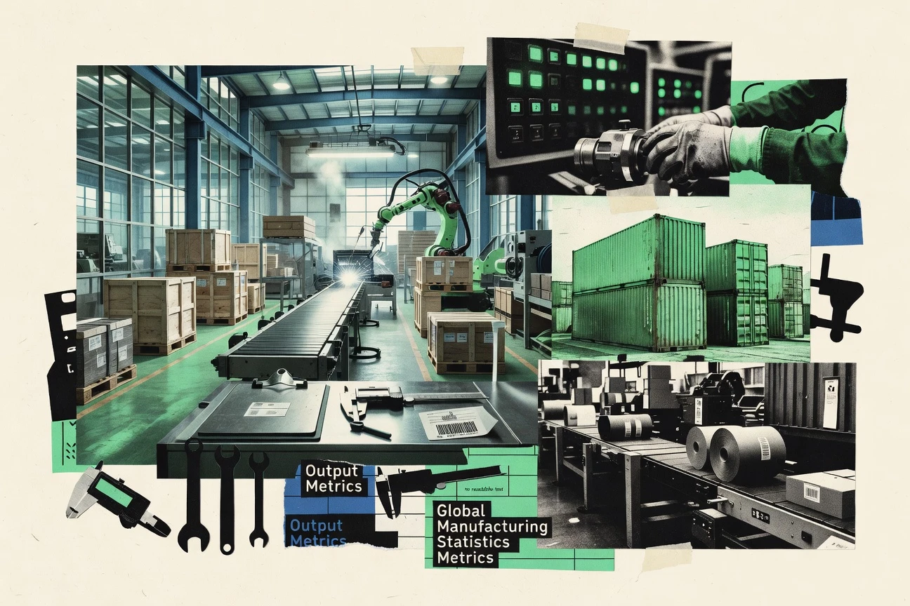 40+ Global Manufacturing Statistics | 2026 Data Report
