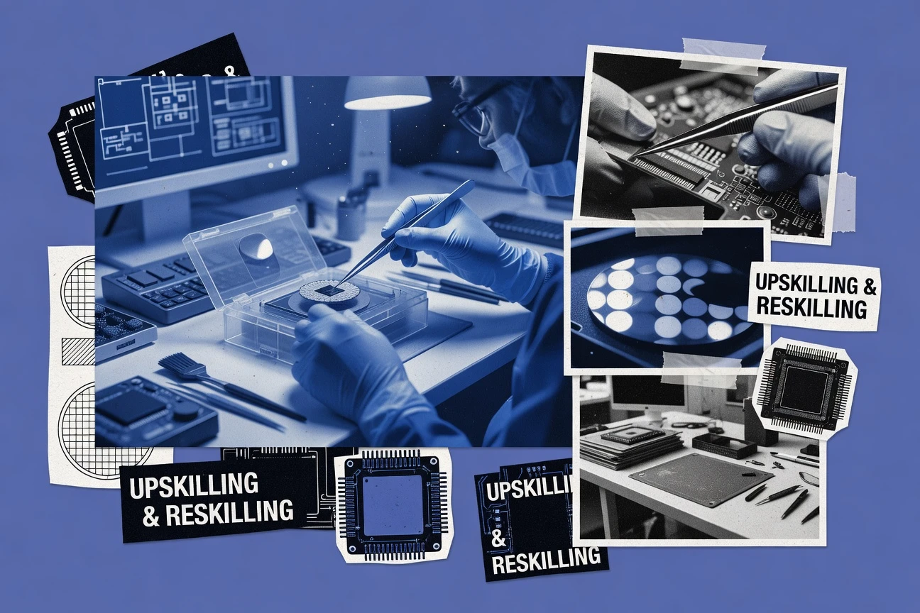 Upskilling And Reskilling In The Semiconductor Industry