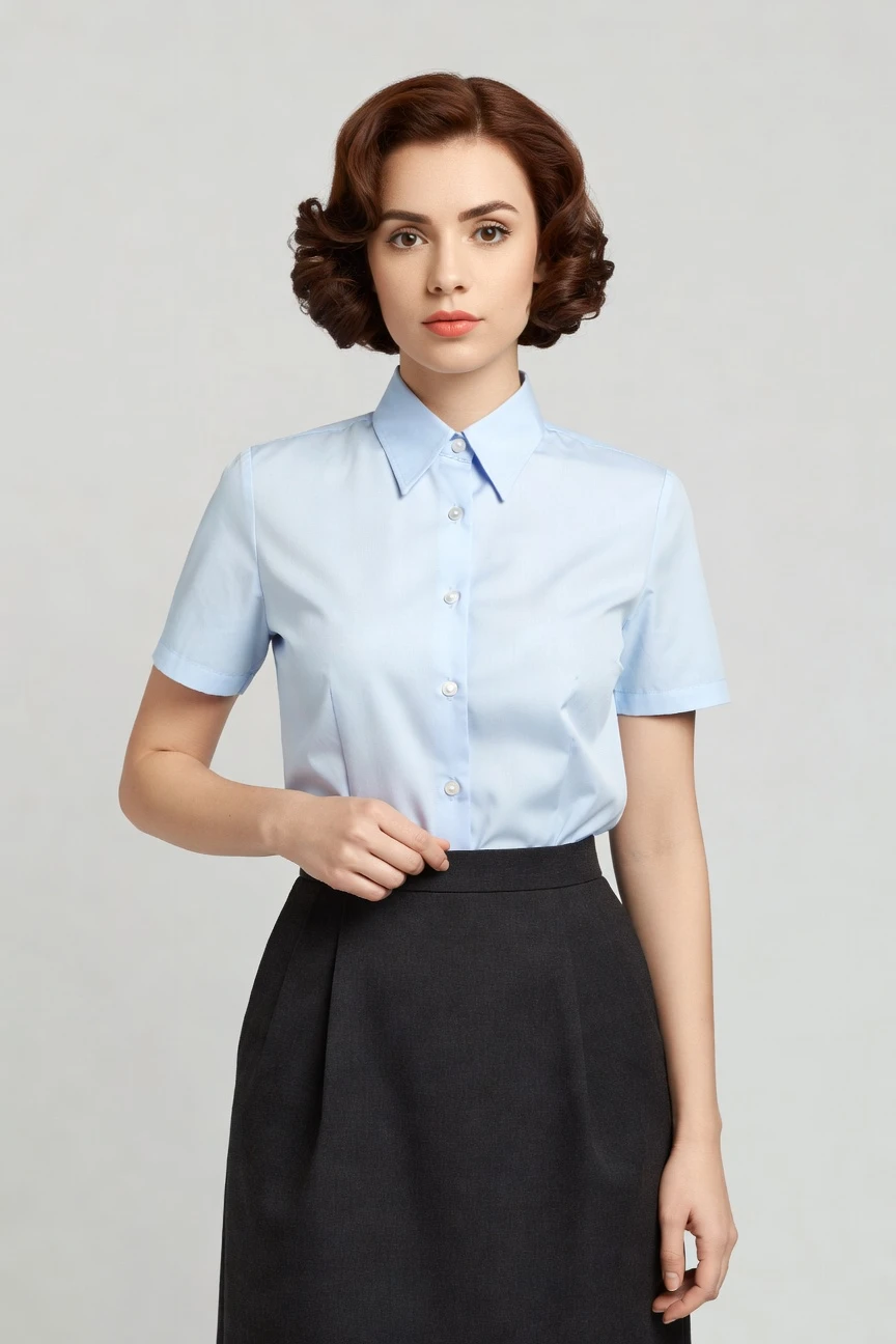 1950s portrait setup