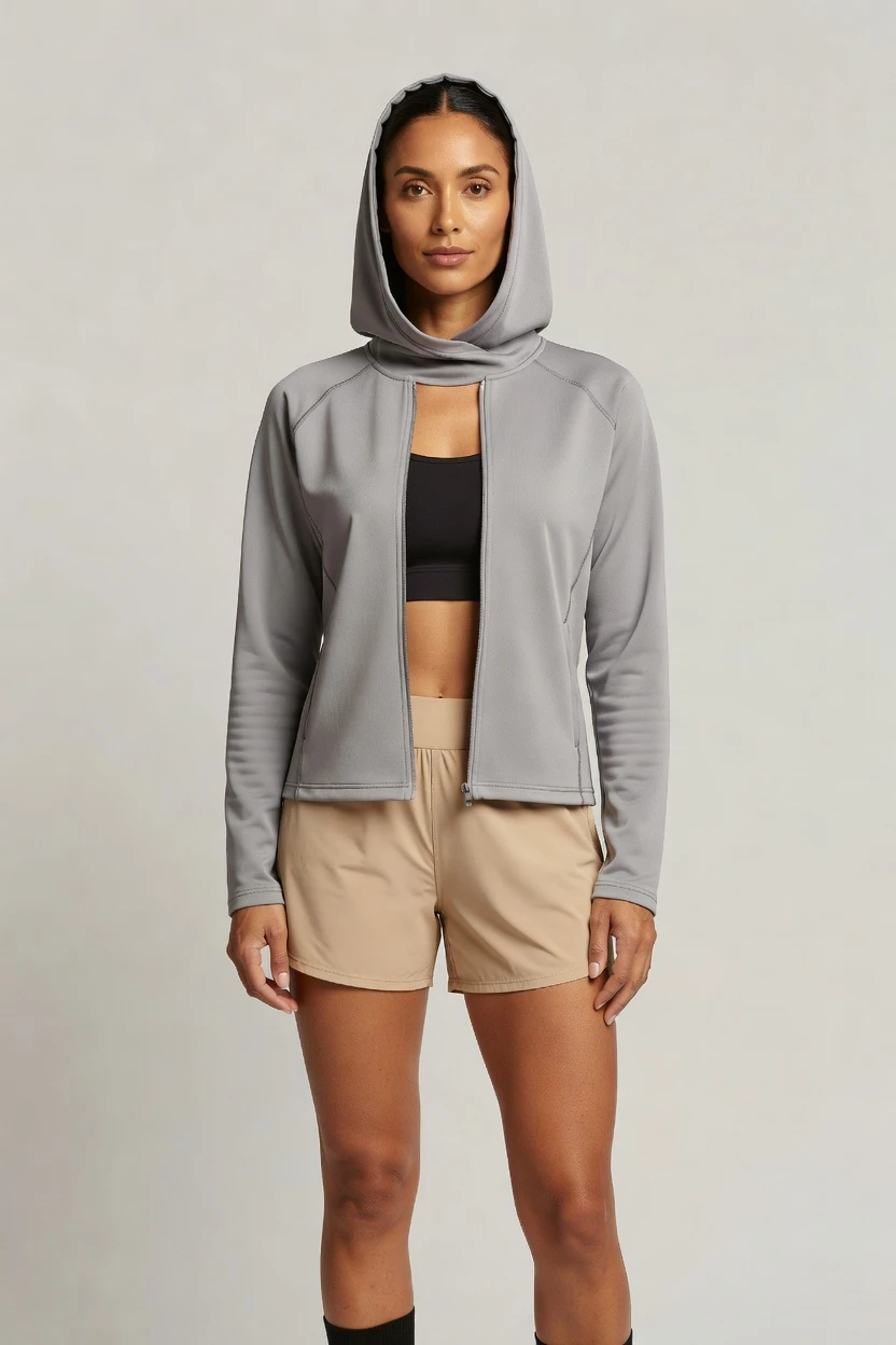 Athleisure portrait, catalog clean