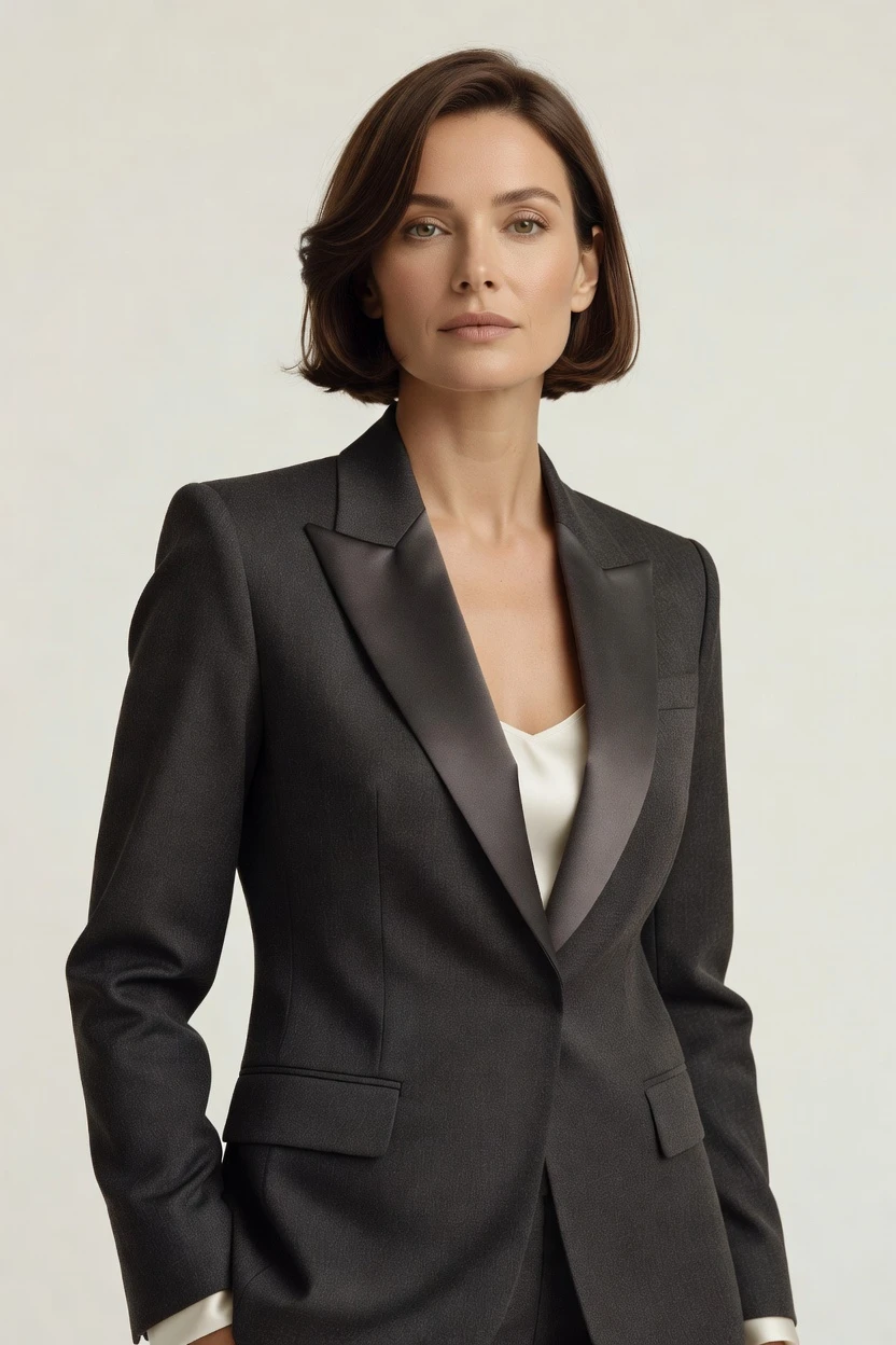 Click controls for blazer outfits