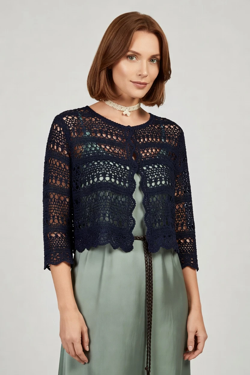 Bohemian outfit on-model