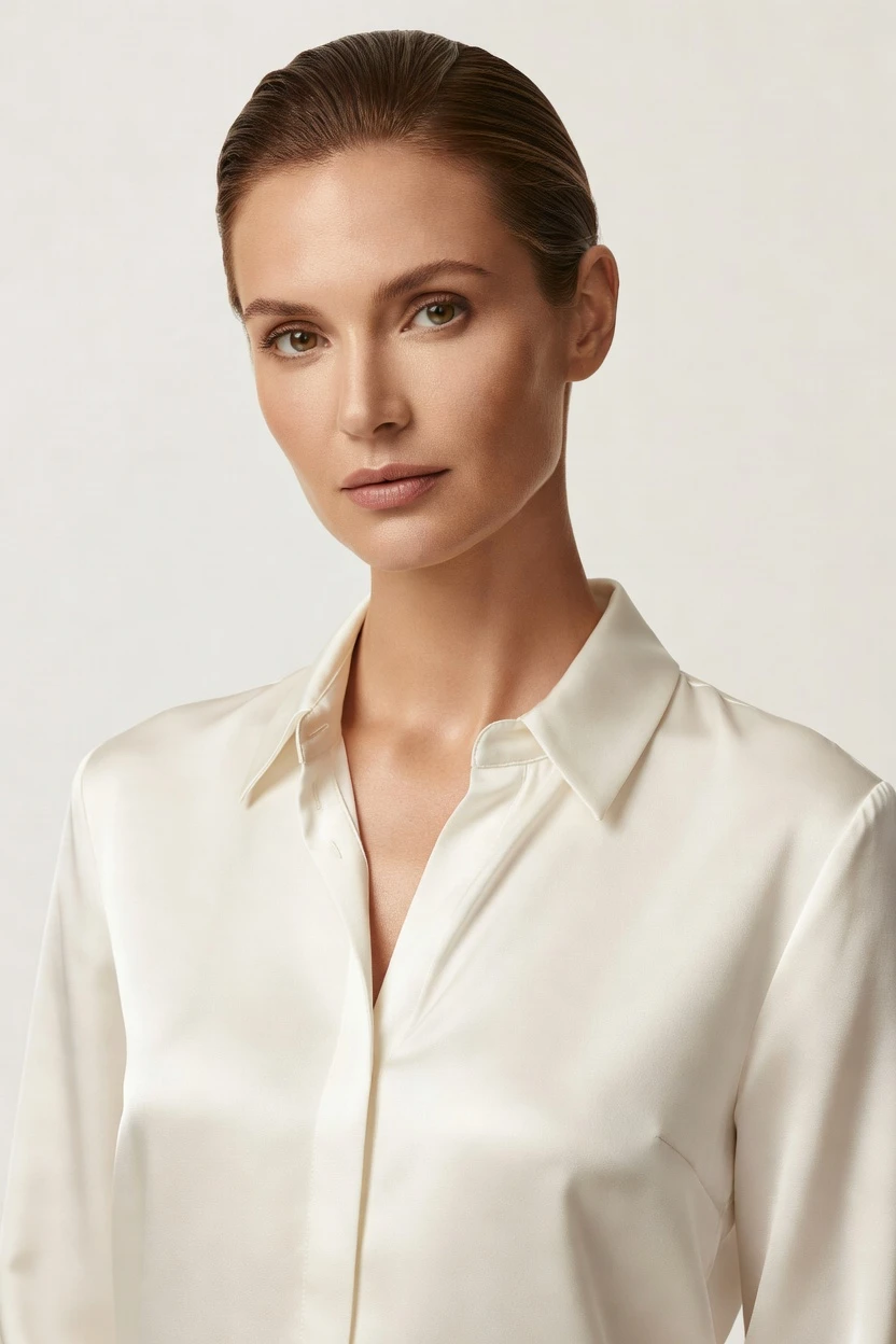 On-model torso garment crop