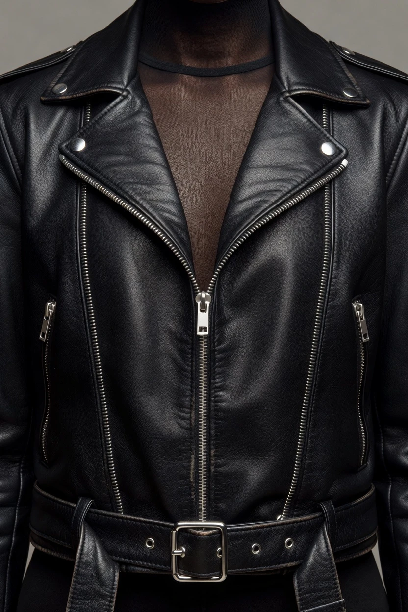Goth punk campaign look