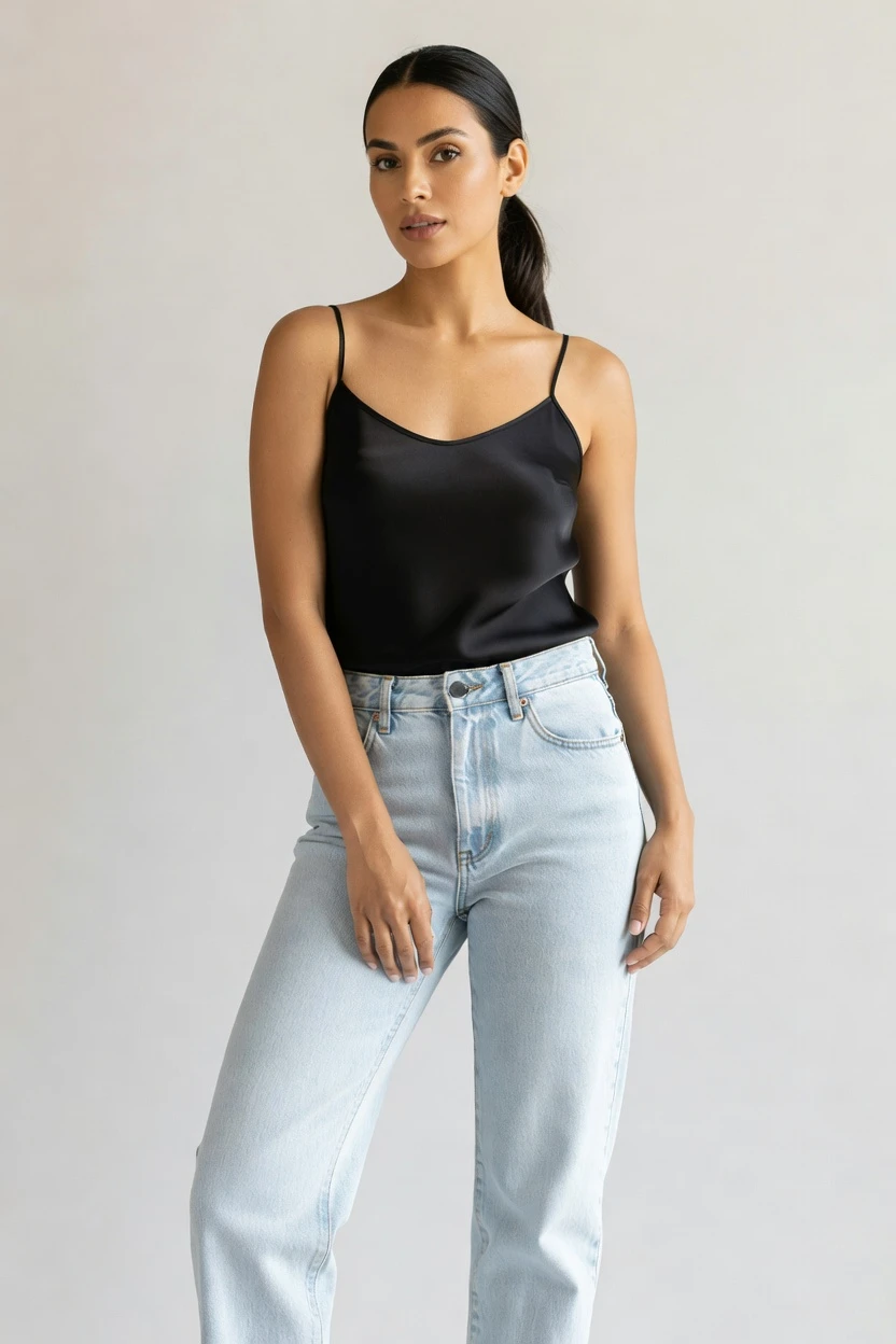 Jeans outfit, campaign-ready
