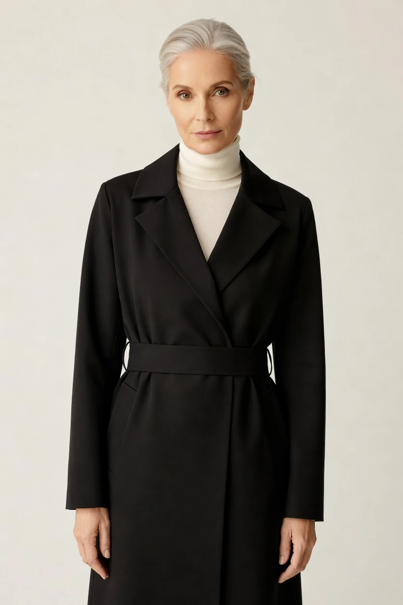 Catalog-style campaign on-model