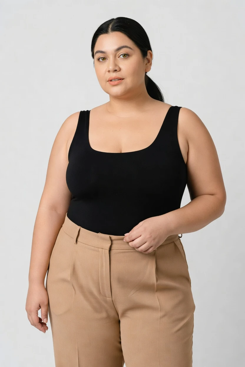 Plus-size model builder