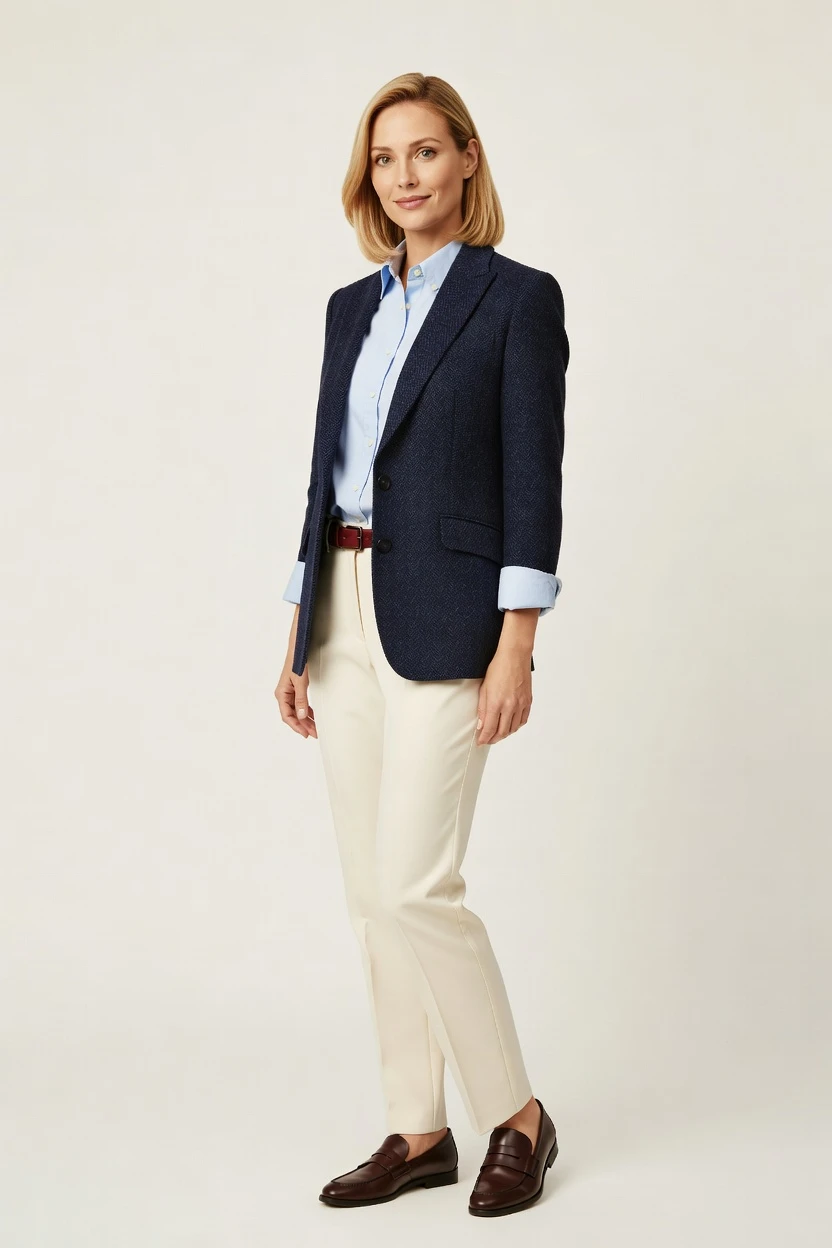 Preppy campaign, clean lighting