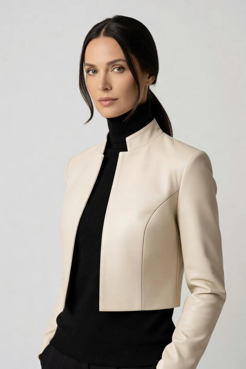 Generate a quiet-luxury campaign image