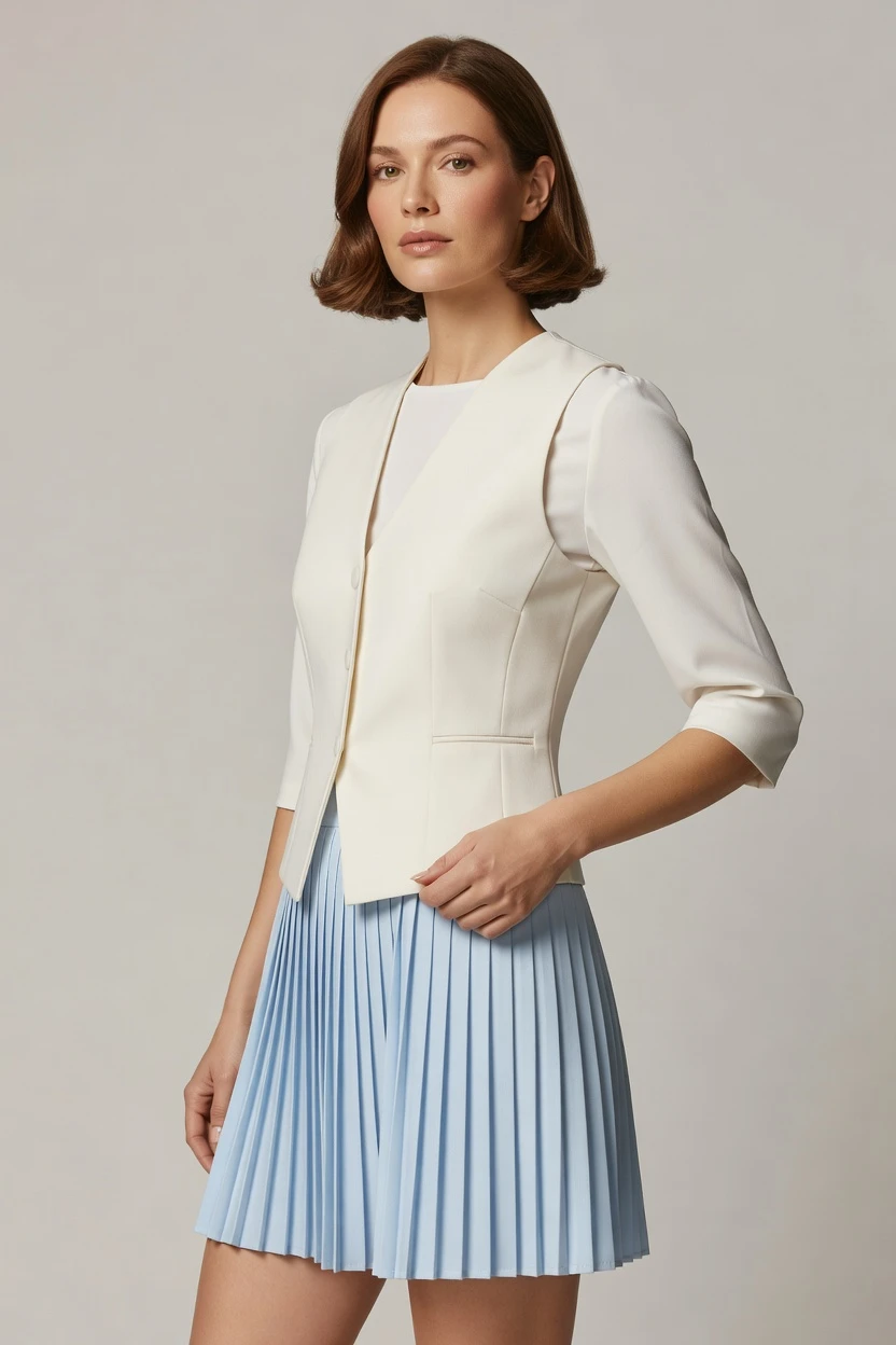 Soft gamine campaign shot