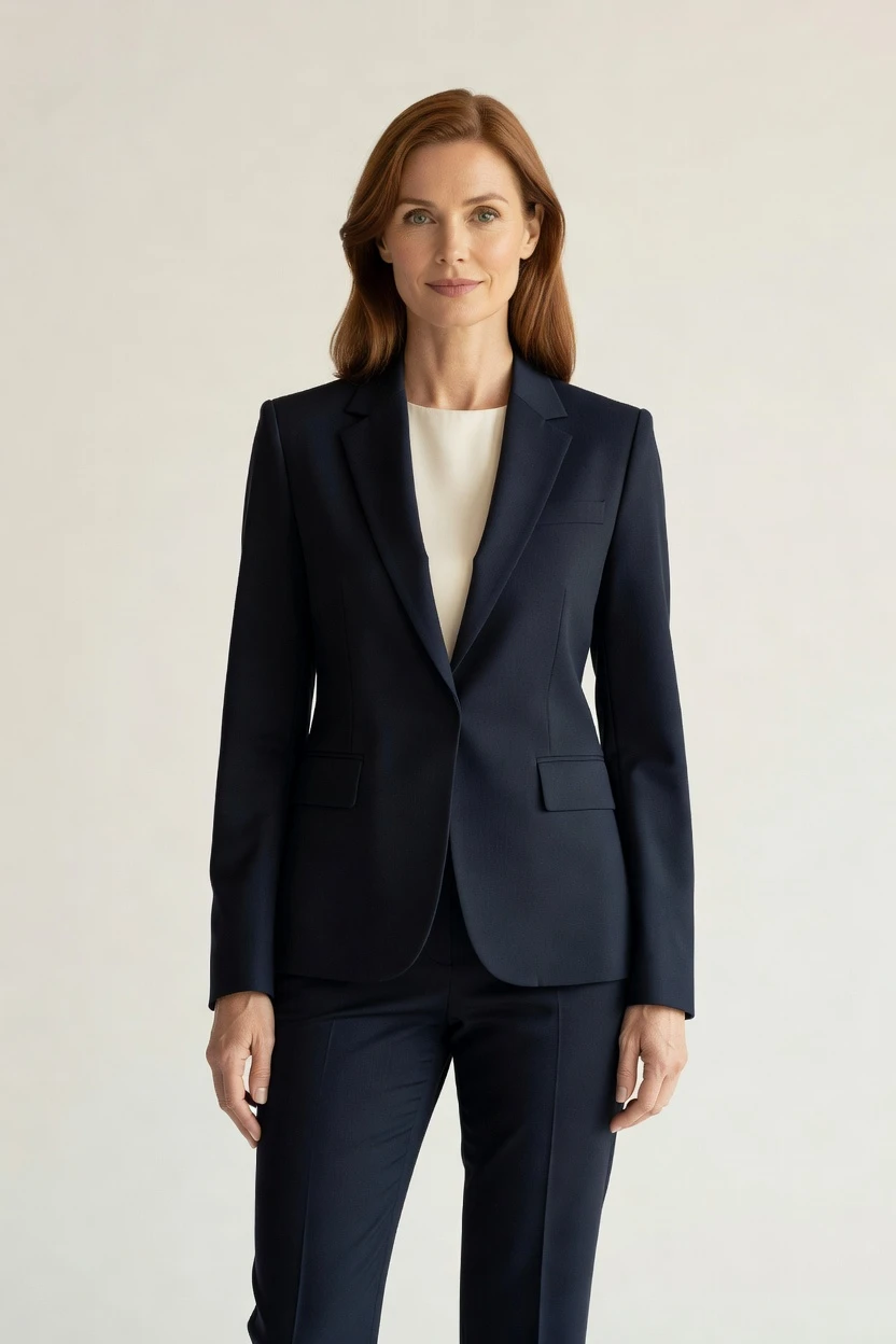 Suit pose: click to generate