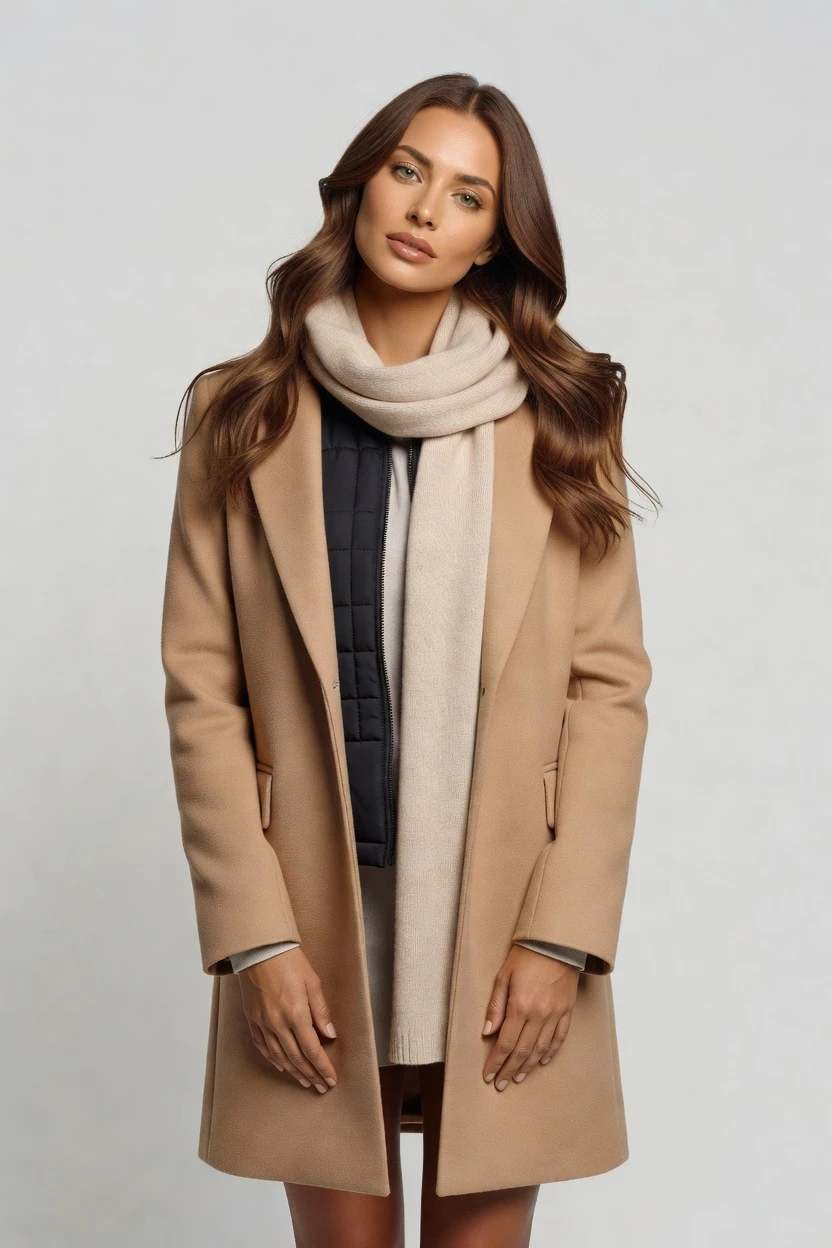 Winter outfit, click-directed