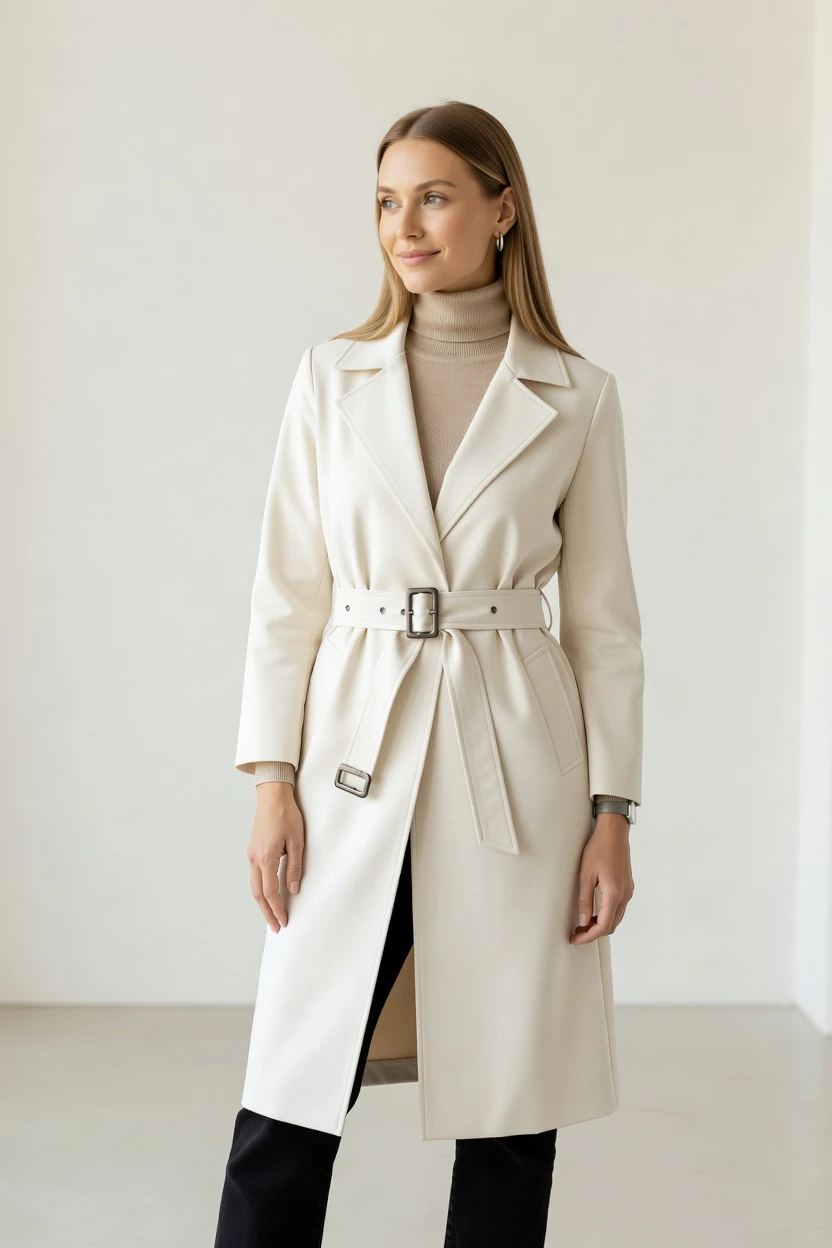 On-model campaign still