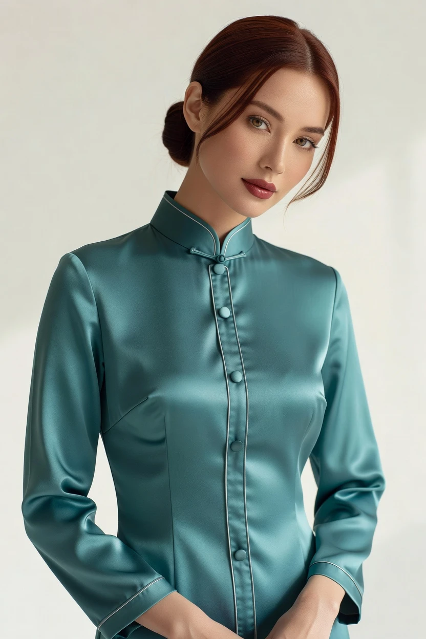 Cheongsam look, click-driven