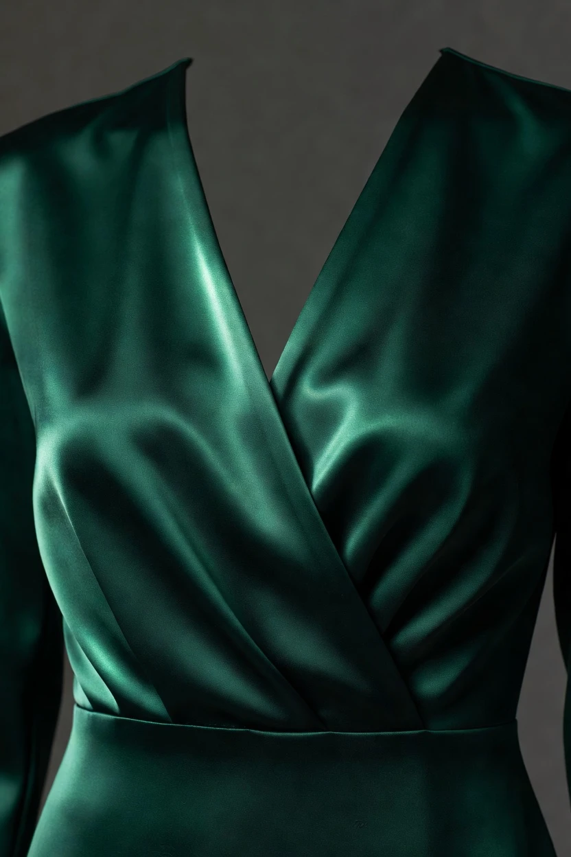 On-model cocktail dress demo