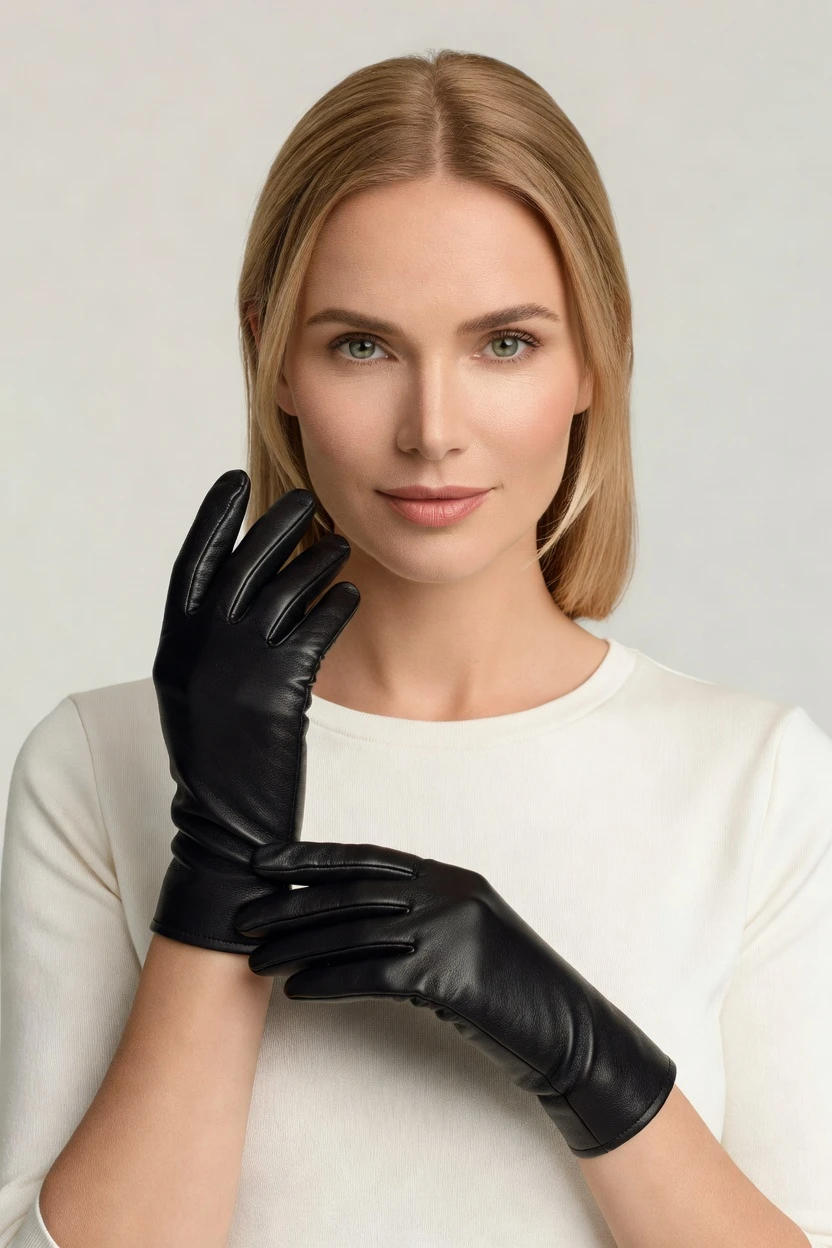 Gloves on-model, no prompts