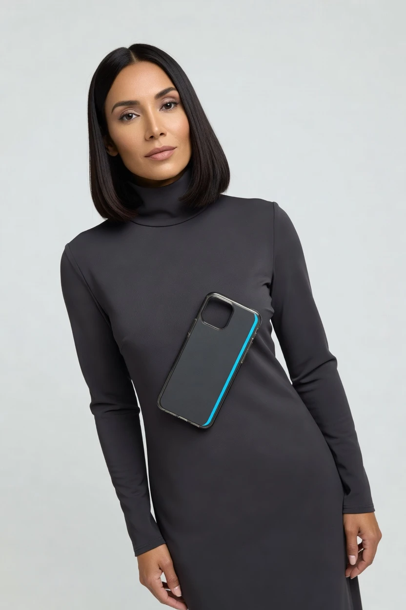 Phone case studio campaign shot