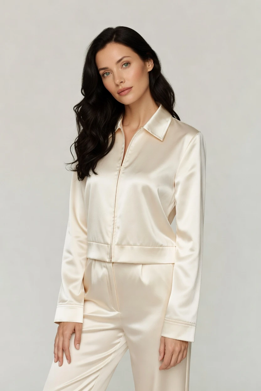 Satin lookbook—click and generate