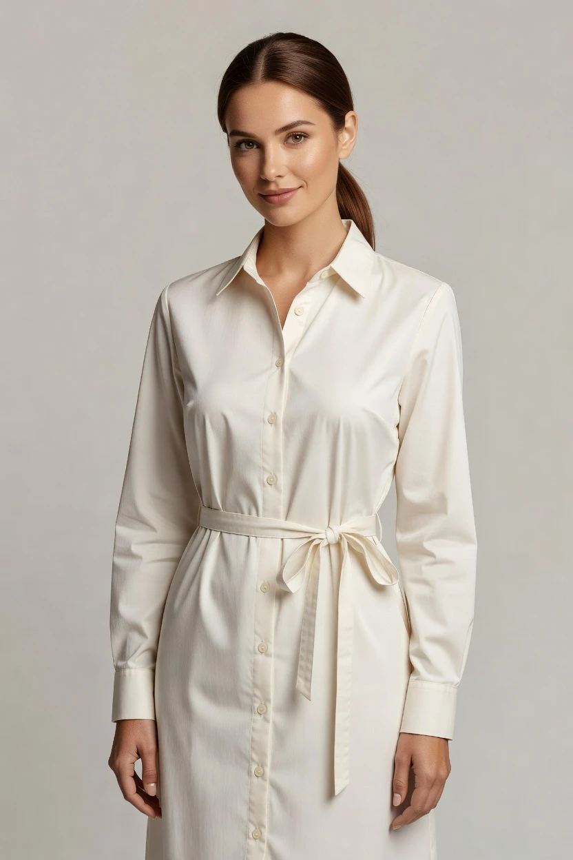 Shirt dress campaign in-browser