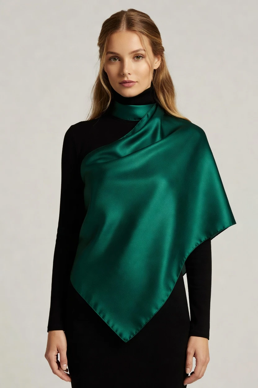 Silk scarf: click-to-generate