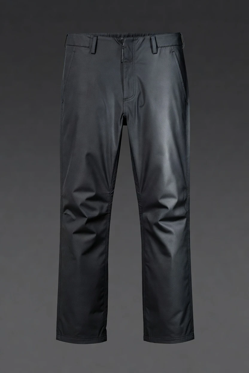 Ski trousers campaign look