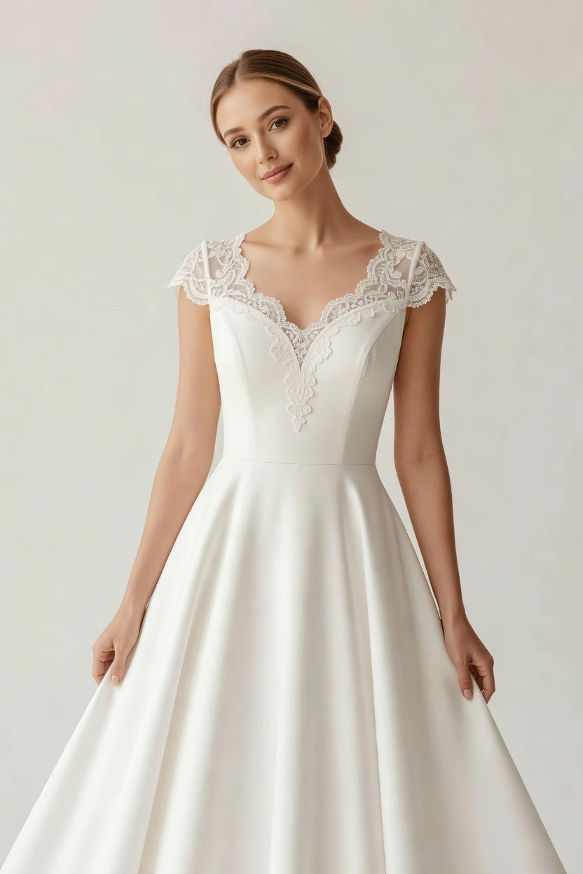 Bridal campaign still, clicked settings